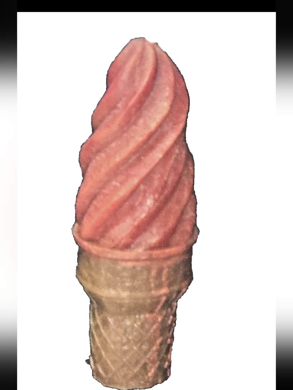 Very Cute Ice Cream Cone Candle